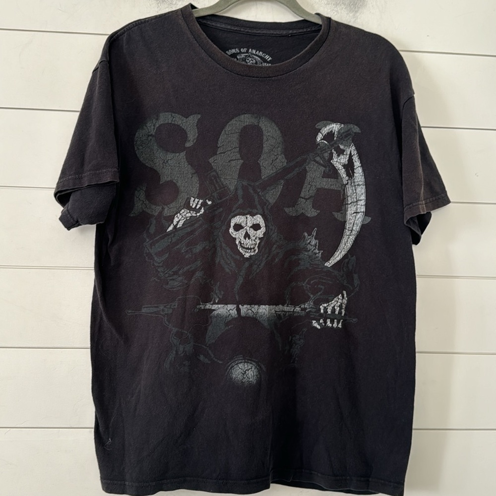 Sons Of Anarchy Size L Prospect Road Gear Short Sleeve Tee